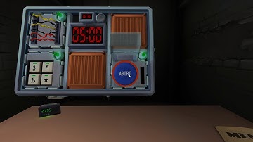 The First Bomb in Keep Talking and Nobody Explodes in 0 Seconds