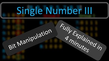 Single Number III | LeetCode 260 | Bit Manipulation | Explanation and C++ Code