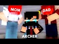 Bandit Adventure Life (PRO LIFE) - Archers SAD CHILDHOOD! - Episode 16 - Minecraft Animation