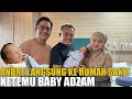 PERTAMA KALI KETEMU BABY ADZAM.. GANTENG BANGET