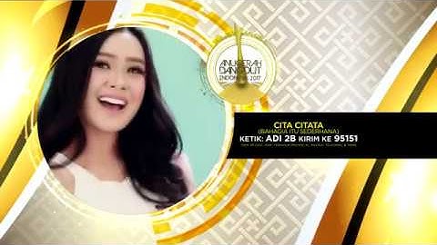 Kategori Penyanyi Dangdut Wanita Terpopuler - Anugerah Dangdut Indonesia 2017