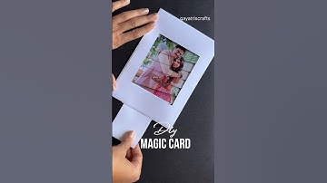 DIY Magic Photo Dissolving Card #fathersdaygifts #giftcard #fun #papercard