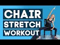 Chair Stretch Workout - Recovery, Mobility, Posture, Energy! (10 Minutes)