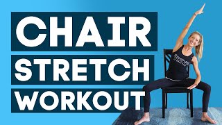 Chair Stretch Workout  Recovery, Mobility, Posture, Energy! (10 Minutes)