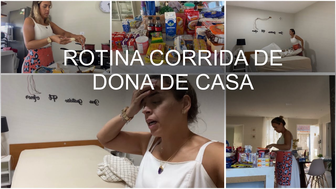 Dia de feira e organização/a correria de uma dona de casa