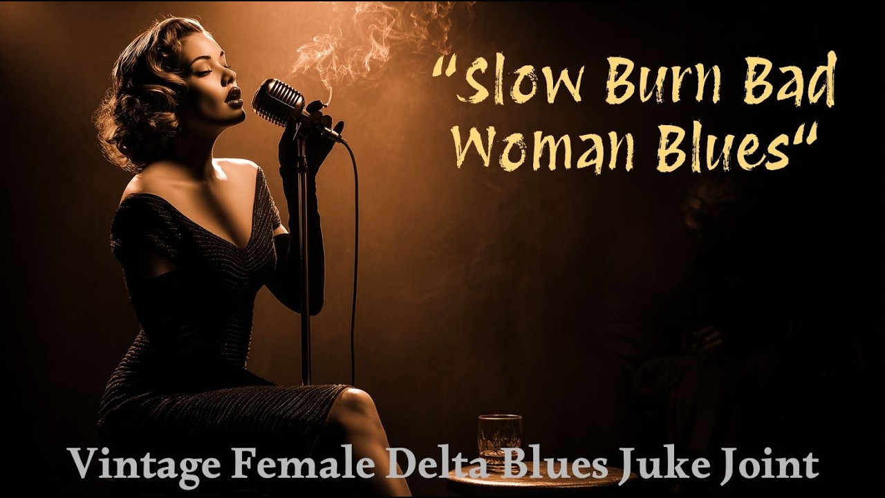 Slow Burn Bad Woman Blues – Vintage Female Delta Blues | Late Night Juke Joint