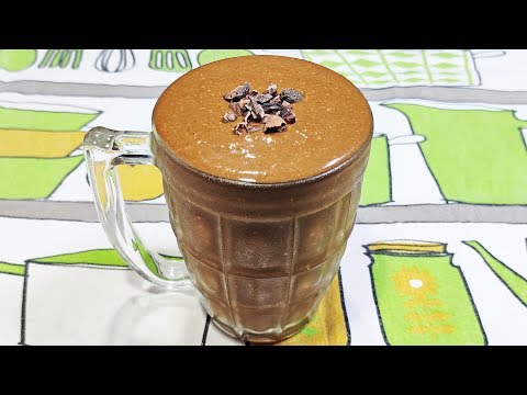 chocolate-oatmeal-smoothie-recipe-for-weight-loss-|-healthy-vegan-chocolate-oats-smoothie