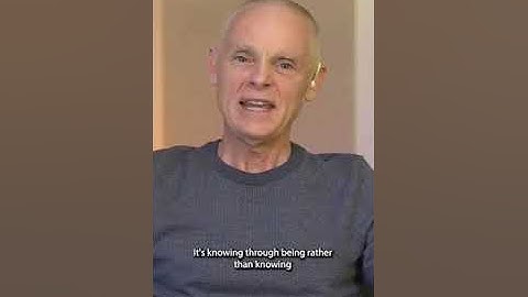 From Knowing to Being