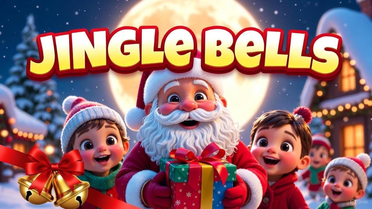 🎄 Jingle Bells with Santa 🎅 | Magical Christmas Song Kids - YouTube