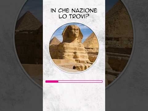 🌍🏛 INDOVINA LA