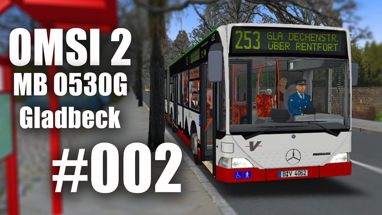 OMSI 2 mit dem Mercedes-Benz O530G durch Gladbeck Linie 253 #002