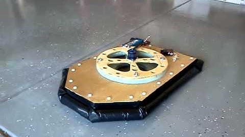 Hovercraft Test Run #1