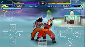 (Ppsspp emulator) Dragon ball z shin budokai another road gameplay #1