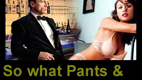 James Bond Tactical Pants: Its Takes 2 to Pad Your...