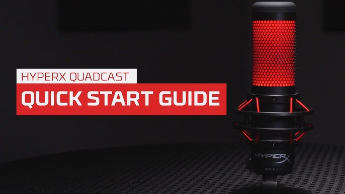 HyperX QuadCast S Microphone Test — World Bolding