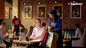 Safe Payments | Be Nice. But #SayNaah if needed - Easebuzz (Coffee Shop Ad Film)