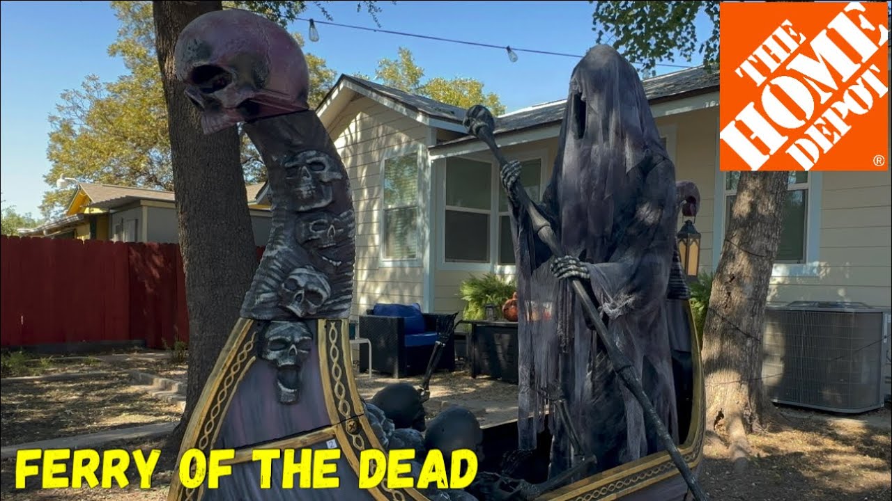 Паром мертвых! Хэллоуин в Home Depot 2021! Найти в магазине Facebook! Распаковка, настройка, демо...