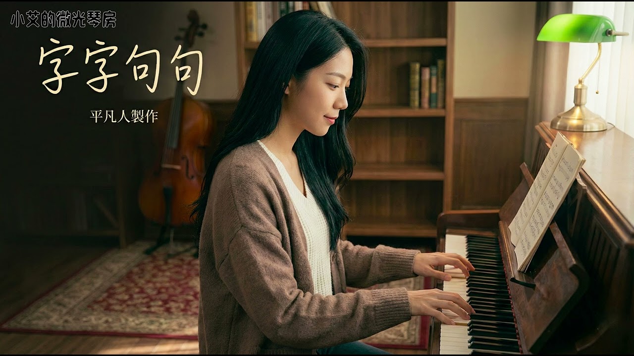 千萬不要在深夜聽這首《字字句句》，我怕你眼淚止不住｜Piano Cover🎹小艾的微光琴房