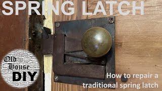 Spring latch repair