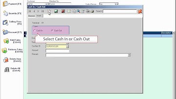 Smart POS Cash In / Out Tutorial