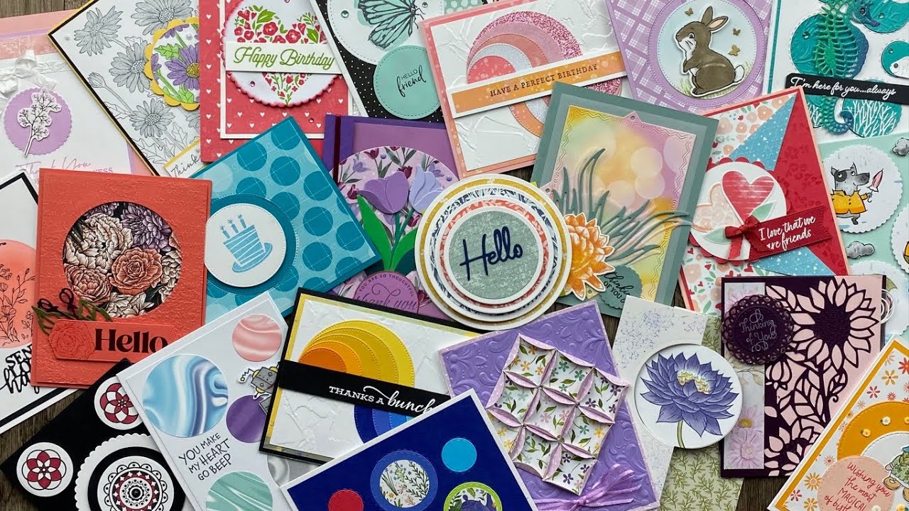 Guess The #1 Unique Way I Use Circle Die Cuts On Handmade Cards 