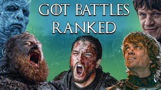 Game of Thrones Battles Ranked