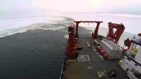 Sikuliaq on the Ice