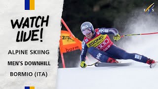 FIS Alpine - Watch LIVE World Cup Men's Downhill Bormio 2023