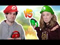 БИТВА на РУЛЯХ на Нинтендо Свитч, Парень VS Девушка в Mario Kart 8 deluxe на Nintendo Switch + ВЕБКА