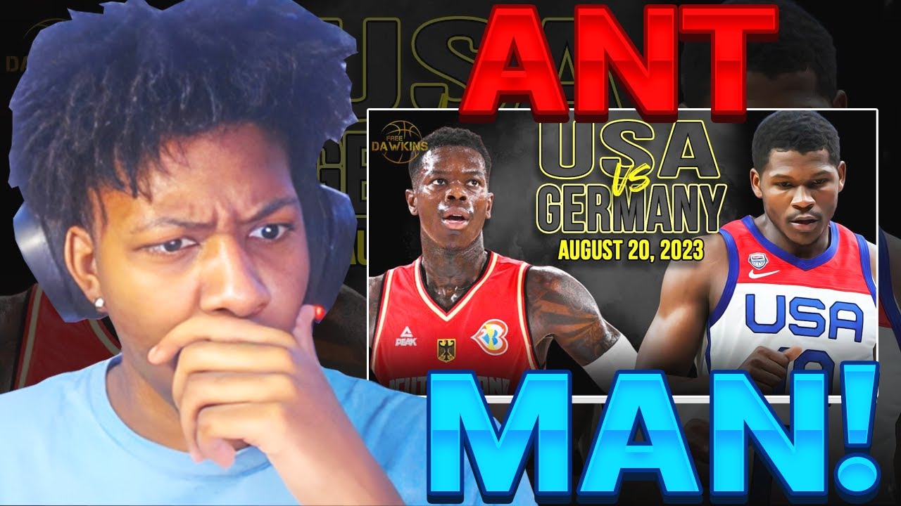 Lvgit Reacts To USA vs Germany Full Game Highlights FIBA World Cup