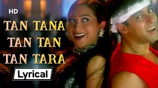 Tan Tana Tan With Lyrics | तन तना तन | Judwaa (1997) | Salman Khan | Karishma Kapoor | Rambha