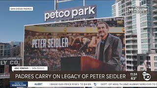 Padres carry on legacy of former owner Peter Seidler