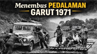 Menembus Pedalaman Garut 1971  Dokumenter Desa Cangkuang U0026 Rakit Bambu Tempo Dulu