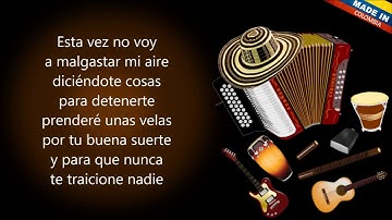 No Merezco Tanto Silencio Jorge Celedón Letra