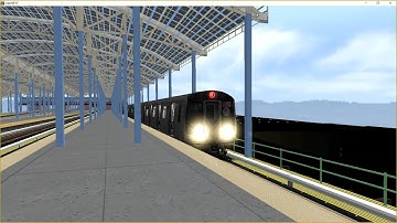 OpenBVE: Multiplayer run (R) to Coney Island Via Sea Beach