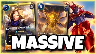 Huge Buffs, Heals, Strikes, This Deck Does it All! | Legends of Runeterra