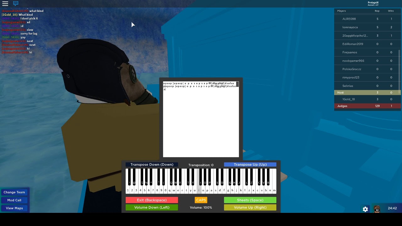 Bella Ciao Piano Roblox Youtube - noisestorm crab rave on a roblox piano apphackzonecom