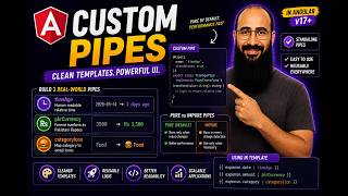 Angular Portfolio with Expense Tracker | Angular Custom Pipes Explained