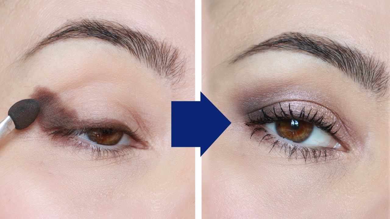 Impara ad applicare gli ombretti facilmente con gli applicatori. Trucco per principianti.