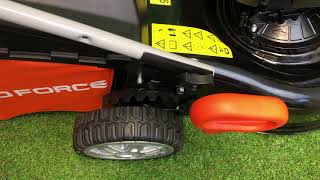 Petrol Lawnmower Height Adjustment