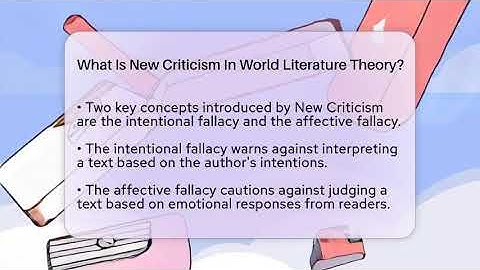 What Is New Criticism In World Literature Theory? - The Prose Path