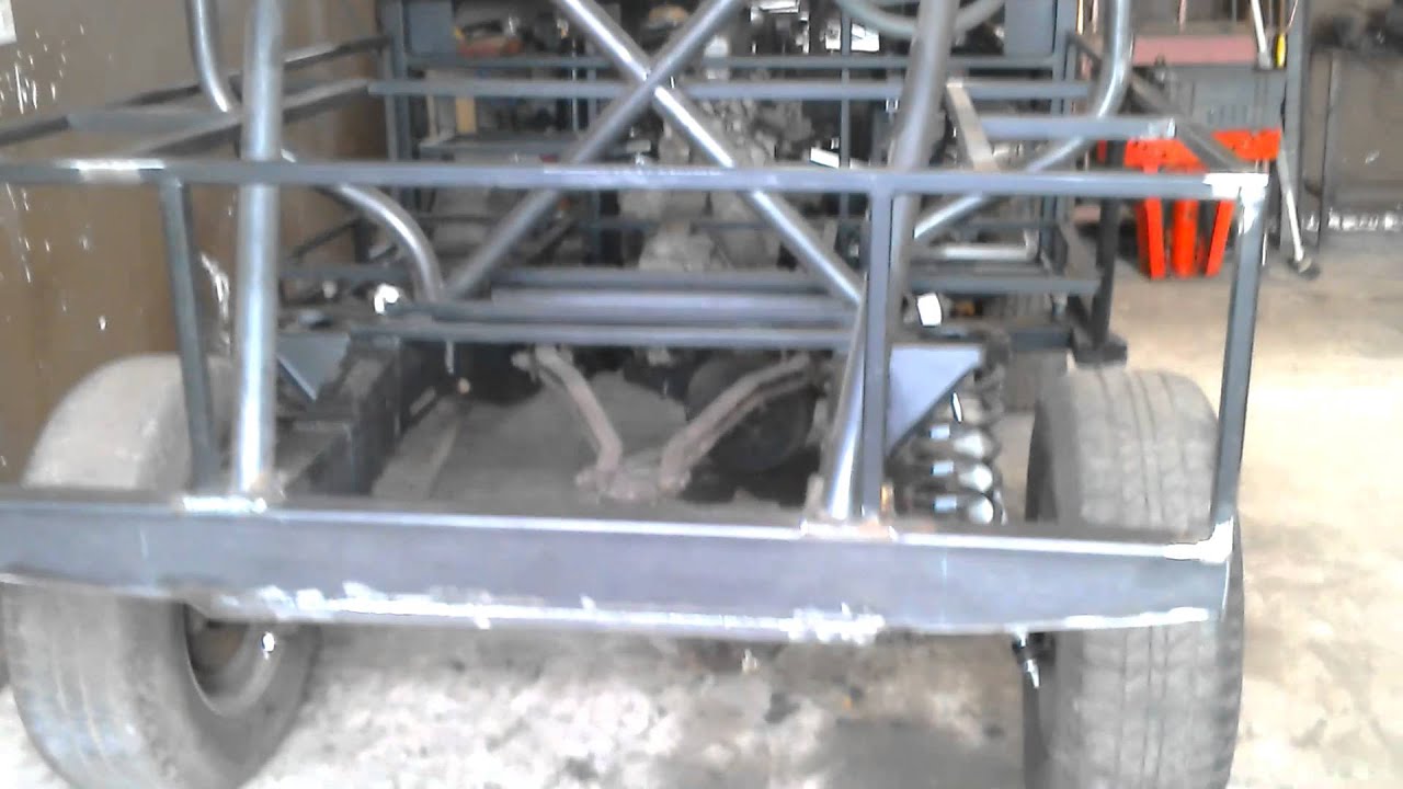 Land rover series 1 80 space frame - YouTube