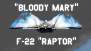 F22 Raptor Bloody Mary