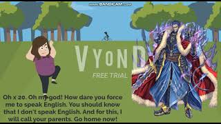 Ashnard Forces The Romanian Woman To Speak Englishgrounded