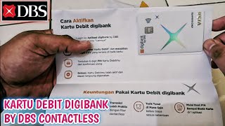 UNBOXING & REVIEW KARTU DEBIT DBS CONTACTLESS