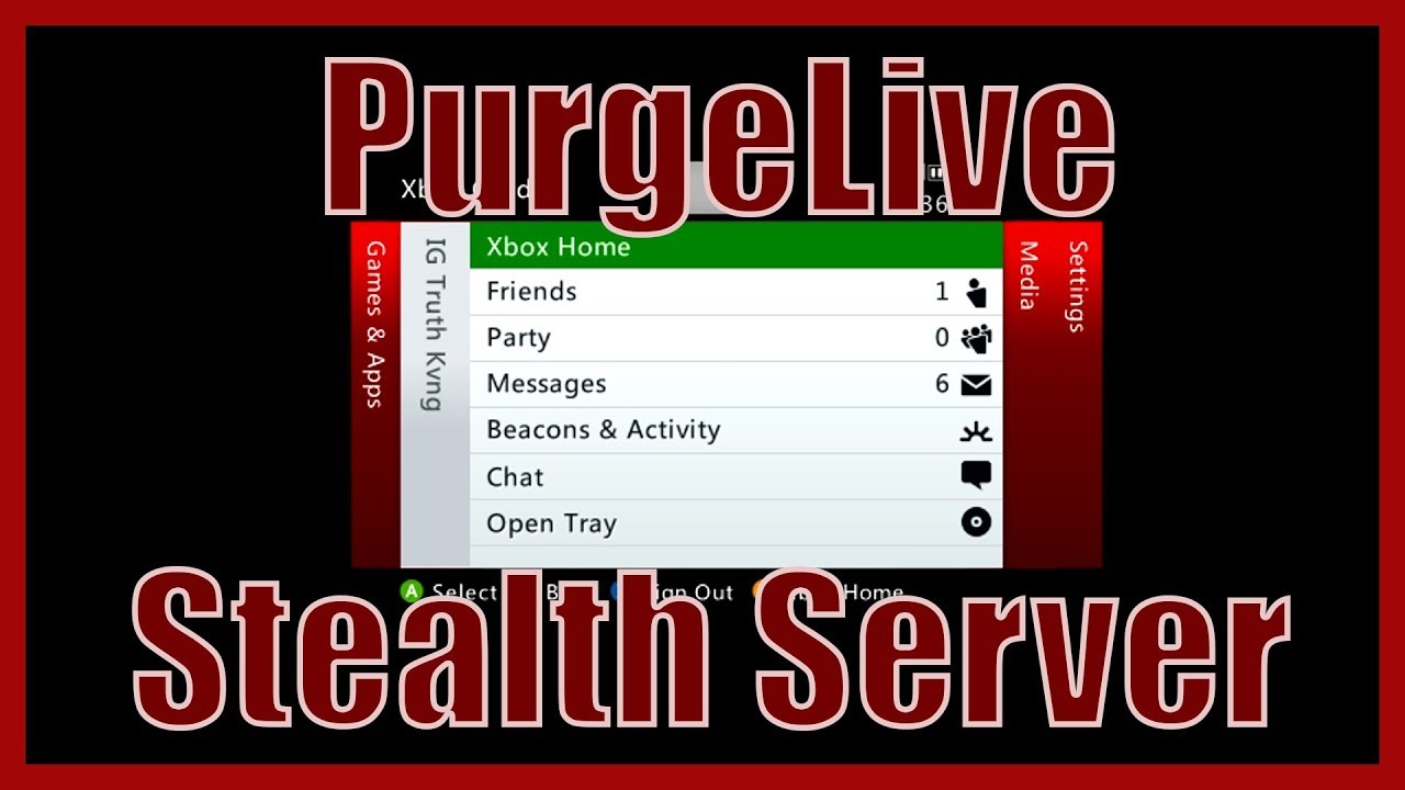 PurgeLive Stealth Server | Dash 17511 | RGH | - YouTube