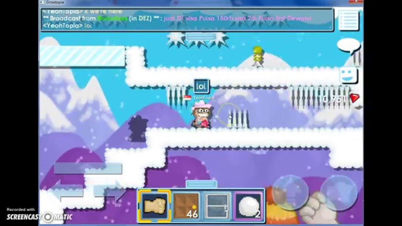 GrowtopiaGetting Growch's icy heart a second time YouTube