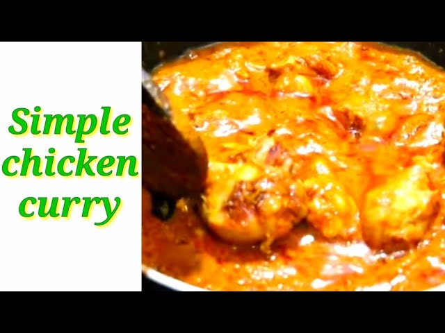 simple chicken curry | Chicken gravy recipe | Restaurant style chicken curry | N COOKING ART