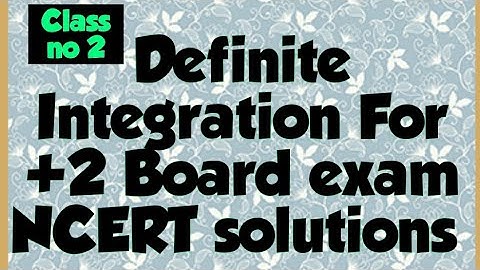 Board Based Important Questions Of Definite Integration For Class +2,Class no 2 .#mathstricks .