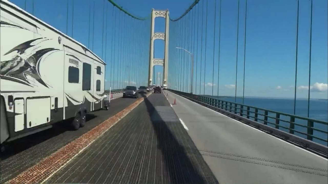 big mac the mackinac bridge youtube